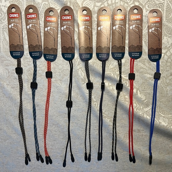 Chums Slip Fit Rope Eyewear Retainer - Green / Light Aqua - Picture 2 of 3